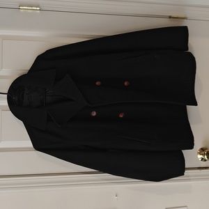 Men's Vintage Double Breasted Wool Peacoat